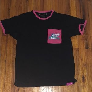 Pink dolphin t shirt
